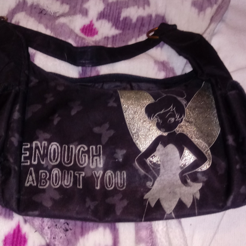 Black Tinkerbell purse